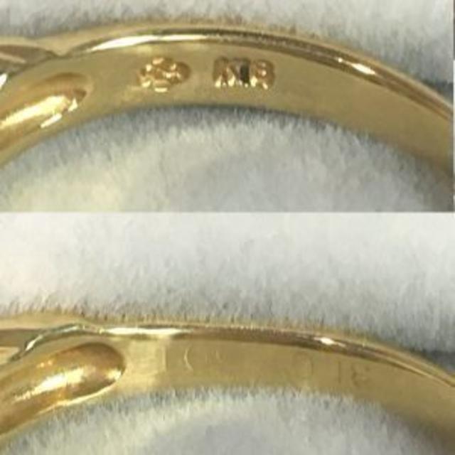 K18 指輪の通販 by アスタリズム's shop｜ラクマ サファイア ダイヤ セール得価