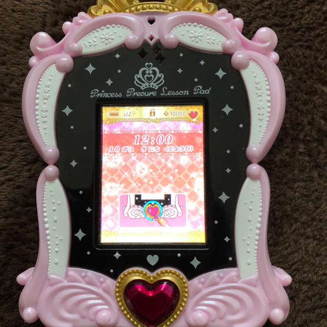 プリンセスプリキュア レッスンパッド エンタメ/ホビーのおもちゃ/ぬいぐるみ(キャラクターグッズ)の商品写真