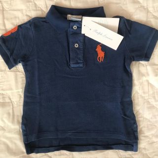 ポロラルフローレン(POLO RALPH LAUREN)のお値下げ！新品 ラルフローレン ポロシャツ 18m 80cm(シャツ/カットソー)