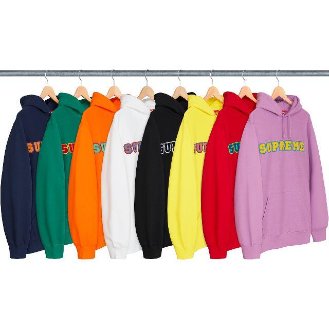 Cord CollegiateLogo Hooded Sweatshirt②-5ブラックサイズ