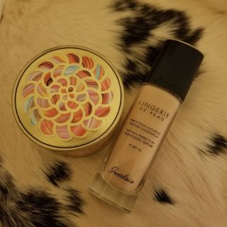 ゲラン(GUERLAIN)の【中古品】GUERLAIN　リキッドファンデーション　メテオリット付き(ファンデーション)