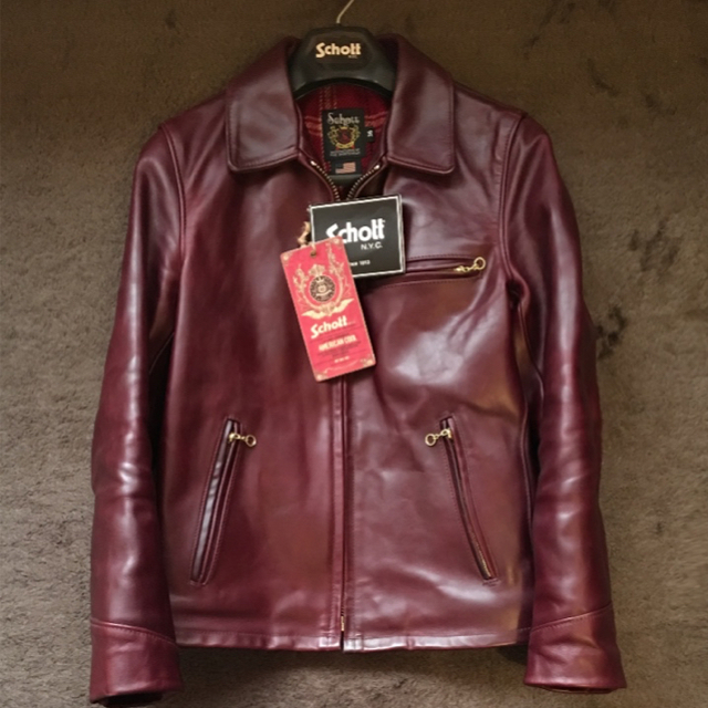 schott - 美品!Schott ホーウィンレザー 6103US サイズ36 バー schott - 美品!Schott ホーウィンレザー 6103US サイズ36 バー