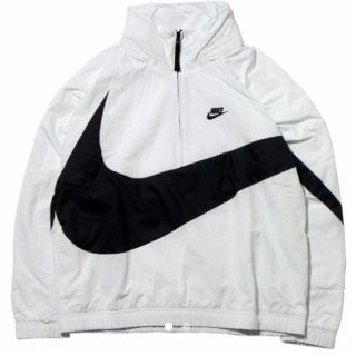 ナイキ(NIKE)のNIKE アノラックパーカー 白 (パーカー)