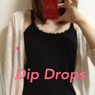 ディップドロップス(Dip Drops)のピンクのカーディガン＆チュールスカート(カーディガン)