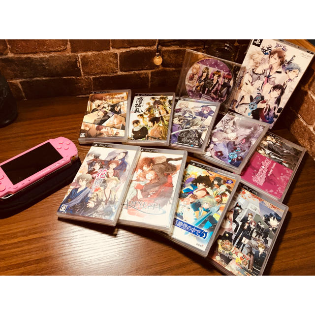 Playstation Portable お買い得 乙女祭りセット Psp ピンク 本体 乙女ゲー ソフトセットの通販 By March S Shop プレイステーションポータブルならラクマ