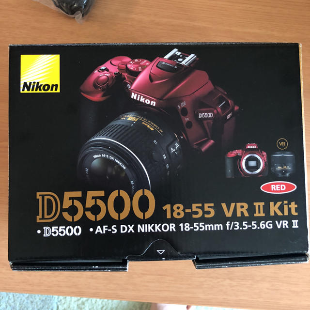 デジタル一眼Nikon D5500 18-55 VR II レンズキット 一眼レフ