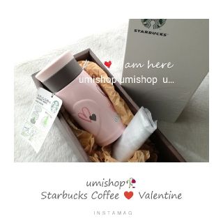 スターバックスコーヒー(Starbucks Coffee)の♡様専用 ギフト仕様スタバ　バレンタイン　ステンレスタンブラー　スターバックス　(タンブラー)