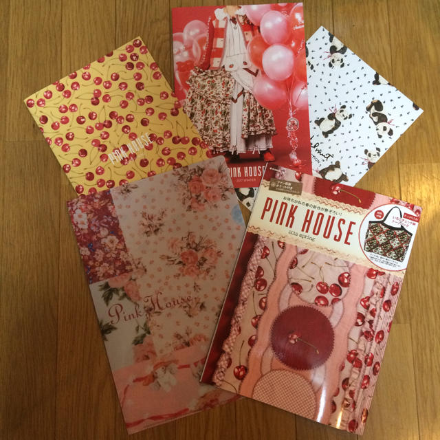 Pink House ピンクハウス カタログ ムック本 クリアファイルセットの通販 By のん吉ちゃま S Shop ピンクハウスならラクマ