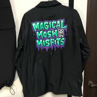 マジカルモッシュミスフィッツ(MAGICAL MOSH MISFITS)のMAGICAL MOSH MISFITS どろどろコーチジャケット(ナイロンジャケット)