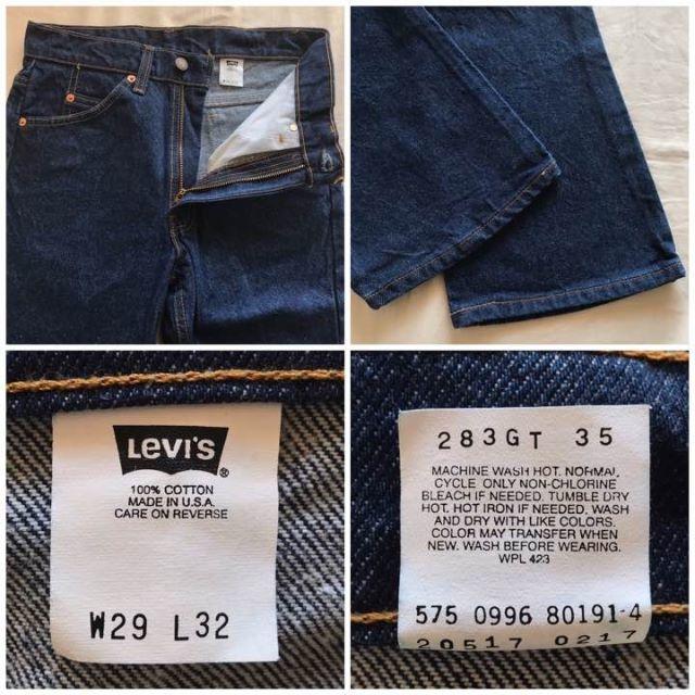 Levi's - 濃紺 ワンウォッシュ程度 USA製 90'sビンテージ Levi's - 濃紺 ワンウォッシュ程度 USA製 90'sビンテージ