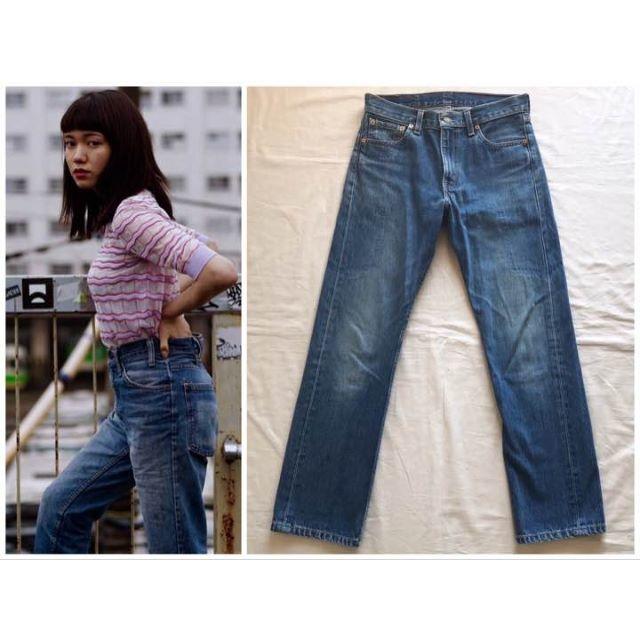 Levi's(リーバイス)のUSA製 90's ヴィンテージ リーバイス505 ハイウエスト w28 レディースのパンツ(デニム/ジーンズ)の商品写真