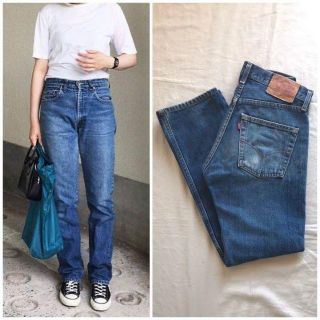 Levi's - USA製 90's ヴィンテージ リーバイス505 ハイウエスト w28の