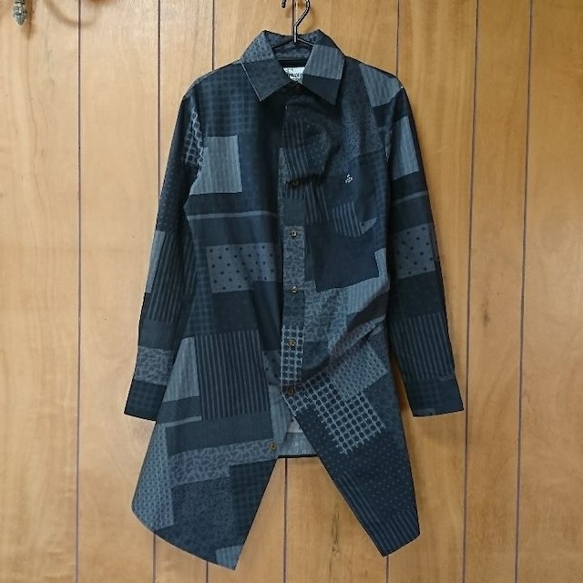 vivienne westwood 変形 ロンT 長袖 サイズ2 used- vivienne westwood 変形 ロンT 長袖 サイズ2 used-