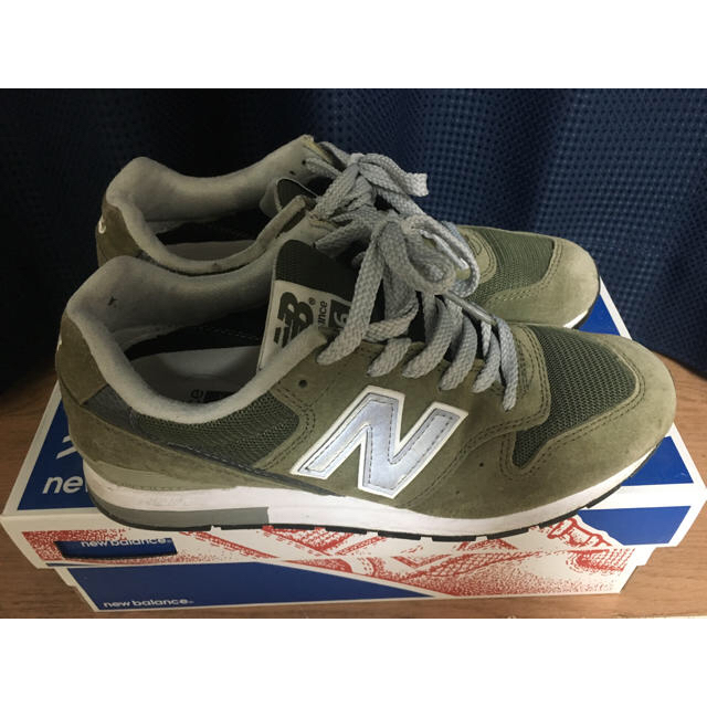 New Balance 996  23.5cm OLIVE