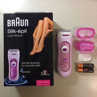 ブラウン(BRAUN)の【美品】電気かみそり ブラウン シルク・エピル レッグ&ボディ(その他)