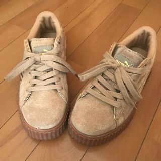 プーマ(PUMA)の♡蘭♡様専用 FENTY PUMA（BEIGE）(スニーカー)