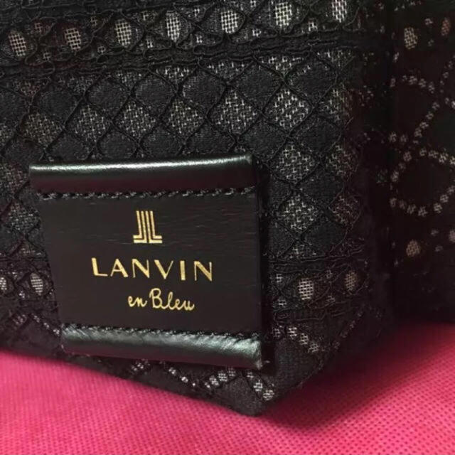 LANVIN en Bleu(ランバンオンブルー)の美品 トロカデロダリア リュックサック レース リボン バックパック ランバン レディースのバッグ(リュック/バックパック)の商品写真