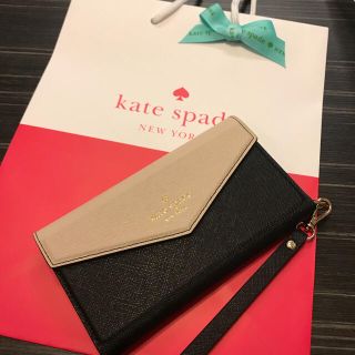 ケイトスペードニューヨーク(kate spade new york)の【新品】ケイトスペード  iPhone7 iPhone8 スマホ ケース(iPhoneケース)