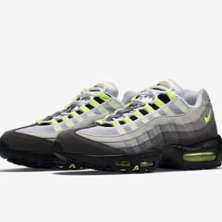 ナイキ(NIKE)のNIKE AIR MAX 95 OG イエロー 25.5㎝(スニーカー)