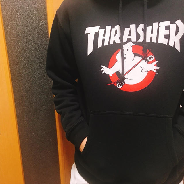 THRASHER(スラッシャー)のTHRASHER × ゴーストバスターズ コラボパーカー メンズのトップス(パーカー)の商品写真