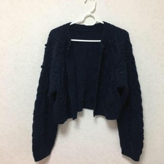 フラワー(flower)のvintage  ニットカーディガン 古着(カーディガン)