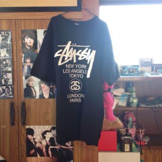 ステューシー(STUSSY)のSTUSSY  半袖(スウェット生地)(トレーナー/スウェット)