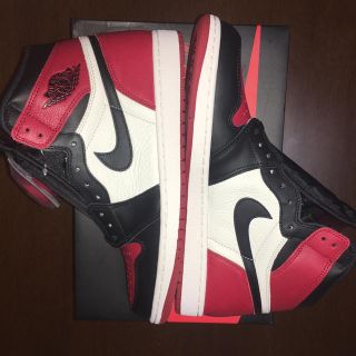 ナイキ(NIKE)の29cm NIKE AIR JORDAN 1 HIGH OG BRED TOE (スニーカー)