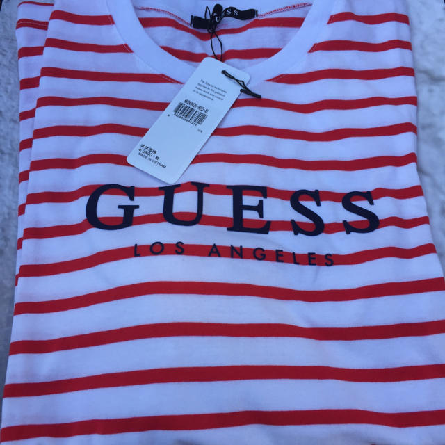 guess generations 限定 Tシャツ XL 赤Tシャツ(半袖/袖なし)