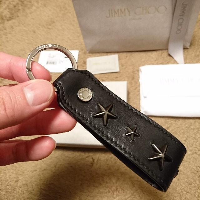 JIMMY CHOO - ジミーチュウ 新品未使用 キーリング JIMMY CHOO キーホルダー 正規品の通販 by high ball's