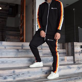 MintCrew Roadman Track Pants 黒 M(ジャージ)