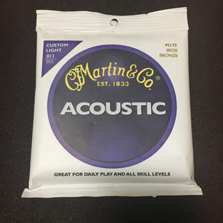 マーティン(Martin)のMartin アコースティックギター 弦(弦)
