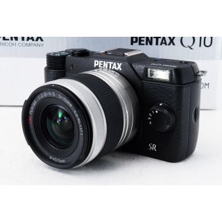 ペンタックス(PENTAX)の★軽量なのでどこにでも一緒に♪WiFi対応★ペンタックス Q10 ブラック(ミラーレス一眼)