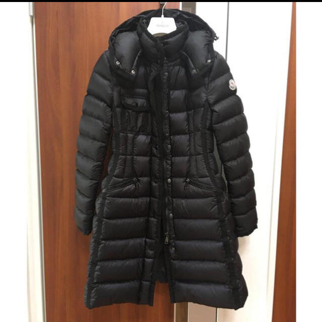 宅配 MONCLER - 2017-2018AW今季物!モンクレール エルミンヌ黒サイズ ...