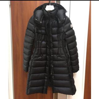 モンクレール(MONCLER)の2017-2018AW今季物！モンクレール　エルミンヌ黒サイズ00極美品(ダウンコート)