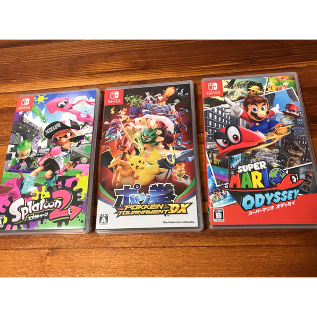 スイッチ ソフト 3セット 他 スプラトゥーン2 ポッ拳 マリオ スイッチ ソフト 3セット 他 スプラトゥーン2 ポッ拳 マリオ