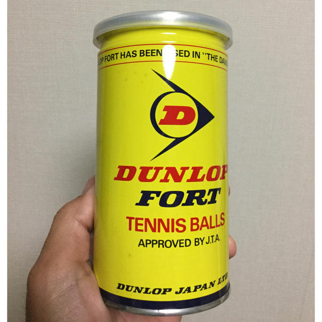 DUNLOP - 超レア!!昔のダンロップテニスボール(新品未開封)の通販 by