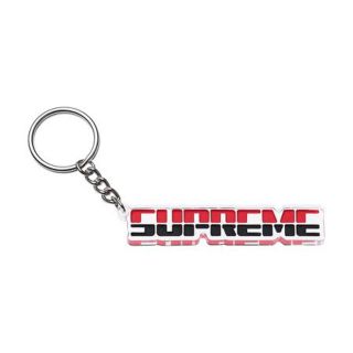 シュプリーム(Supreme)の新品 Embossed Keychain COLOR：red(キーホルダー)