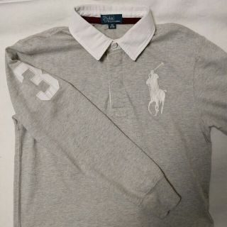 ポロラルフローレン(POLO RALPH LAUREN)のPolo Ralph Lauren ビックポロ 長袖シャツ150cm グレー(Tシャツ/カットソー)