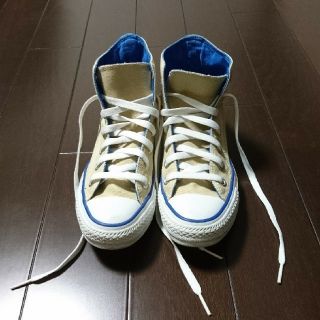 コンバース(CONVERSE)の〈あこな様専用〉コンバース ベージュ ハイカット  23㎝(スニーカー)