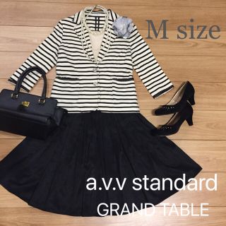 アーヴェヴェ(a.v.v)のみーこ様専用【M】a.v.v.standard ジャケット スーツ 卒業式 (スーツ)