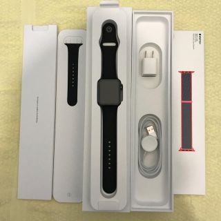 アップルウォッチ(Apple Watch)のapple watch series3  GPS +Cellularモデル(その他)