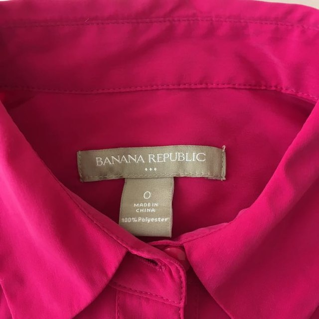 Banana Republic(バナナリパブリック)のバナナリュパブリックレディースノースリーブシャツ（ピンク　サイズ０ゼロ）新品 レディースのトップス(その他)の商品写真