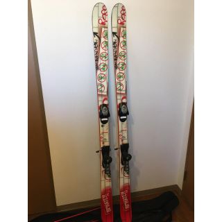 ロシニョール(ROSSIGNOL)のロシニョール ツインチップ三点セット ケース付き(板)