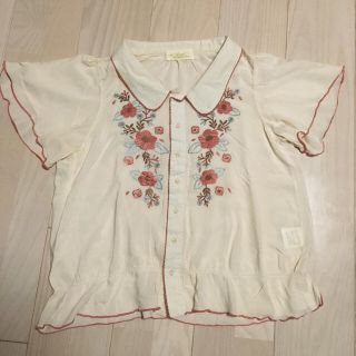 ダブルクローゼット(w closet)のw closet 刺繍ブラウス(シャツ/ブラウス(半袖/袖なし))