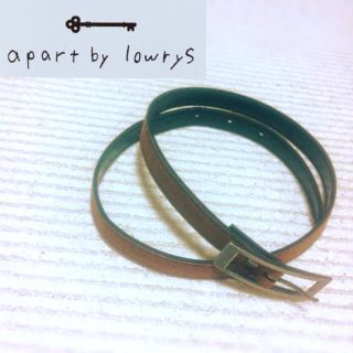 アパートバイローリーズ(apart by lowrys)の送込♡アパートバイローリーズ ベルト(ベルト)