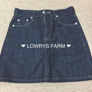 ローリーズファーム(LOWRYS FARM)のLOWRYS FARM 台形スカート(ミニスカート)