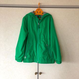 ギャップキッズ(GAP Kids)のGAPkids グリーン パーカー 130cm 8〜9years(ジャケット/上着)