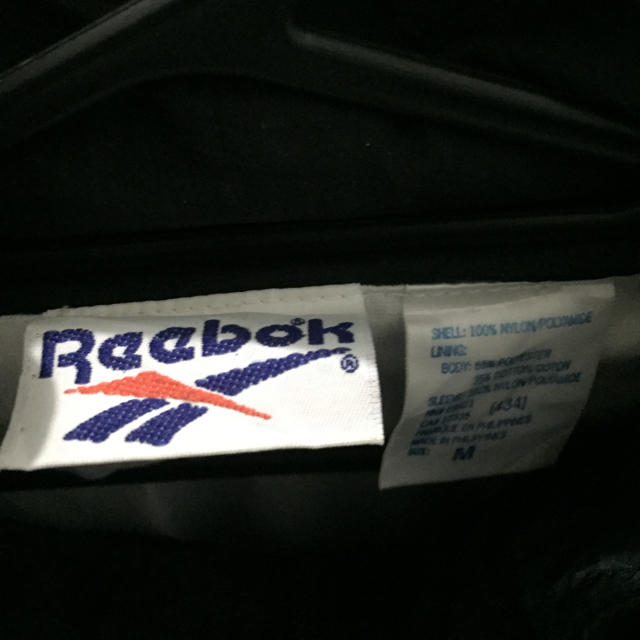 Reebok(リーボック)のReebok 90s vintege ナイロンジャケット 白黒 モノトーン 人気 メンズのジャケット/アウター(ナイロンジャケット)の商品写真