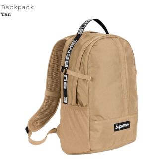 シュプリーム(Supreme)のsuperhero様専用 supreme 18ss backpack ベージュ(バッグパック/リュック)