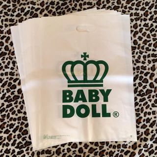 ベビードール(BABYDOLL)のBABYDOLL☆ベビードール☆ショップ袋☆ホワイト☆10枚セット☆送料無料♪(ショップ袋)